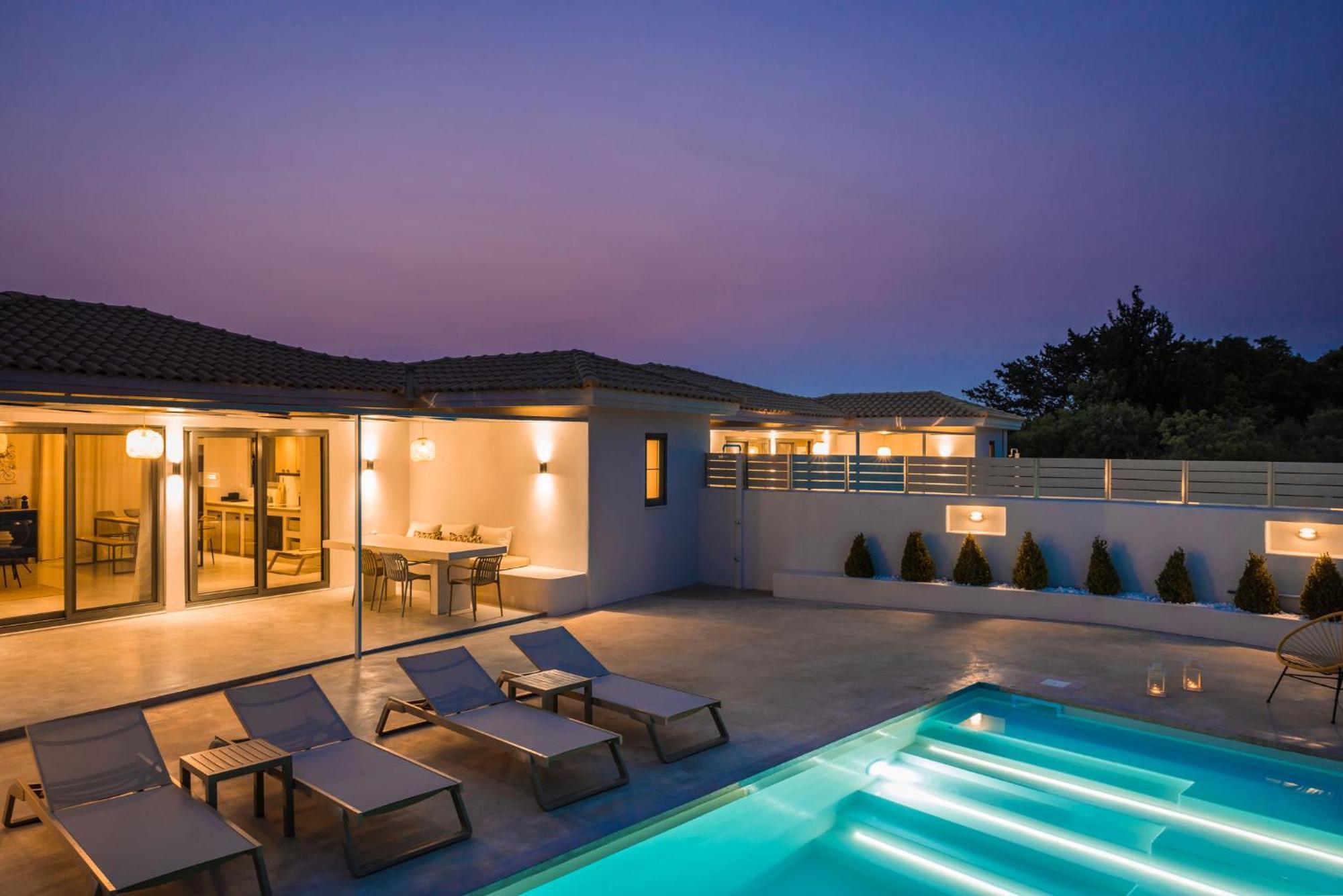 Villa Lavanta - Iris Sunset Villas Lépedha Buitenkant foto